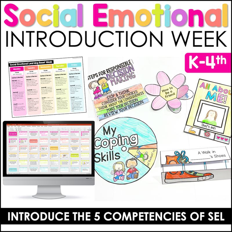 Social Emotional Learning Introduction Week