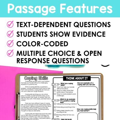 Social Emotional Close Reading: Self-Management