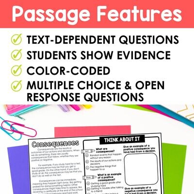 Social Emotional Close Reading: Decision Making