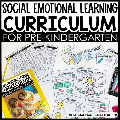 Social Emotional Learning Curriculum for Pre-K, Kindergarten, Preschool