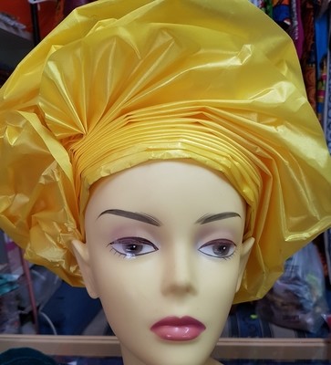 Headwrap - yellow ready made