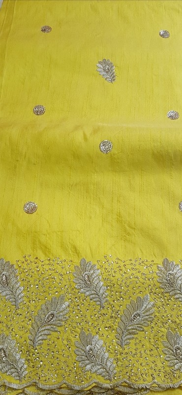 Fancy George - yellow & silver