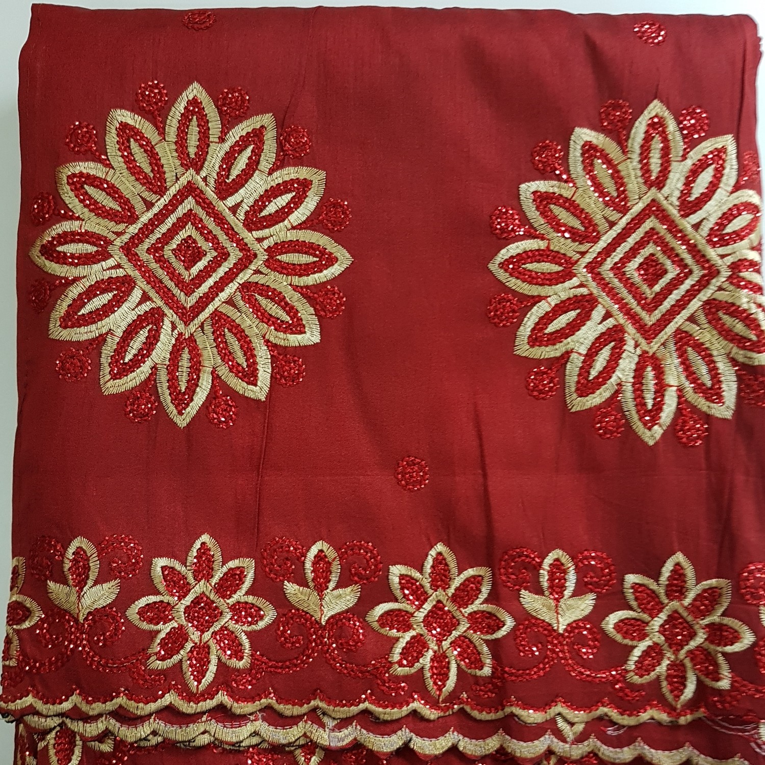 Fancy George - Red & Gold