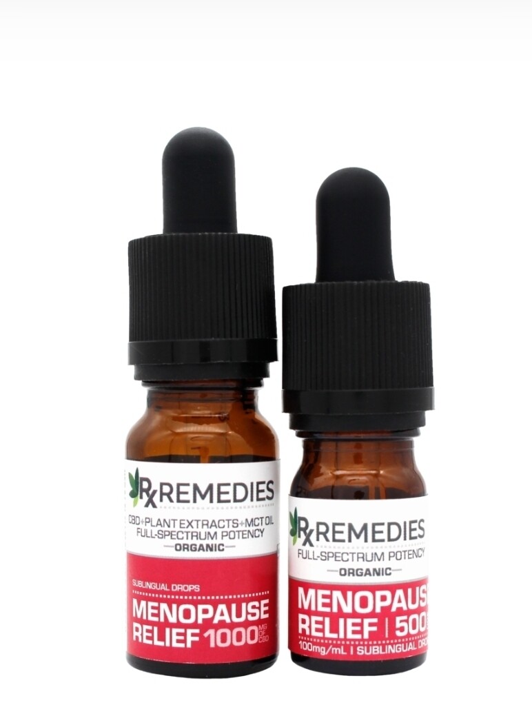 RX Remedies Menopause Relief Tincture 1000mg RX Remedies Menopause Relief Tincture 1000mg