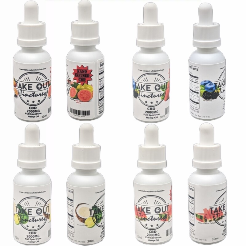 Hemp Derived Full Spectrum Tincture 2000MG