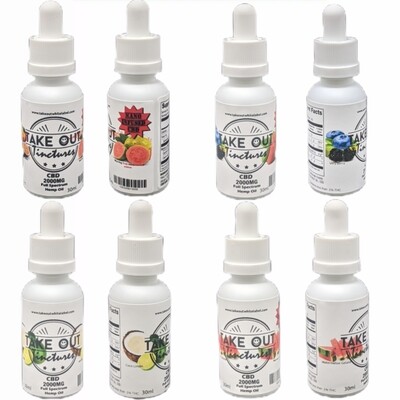 Hemp Derived Full Spectrum Tincture 2000MG