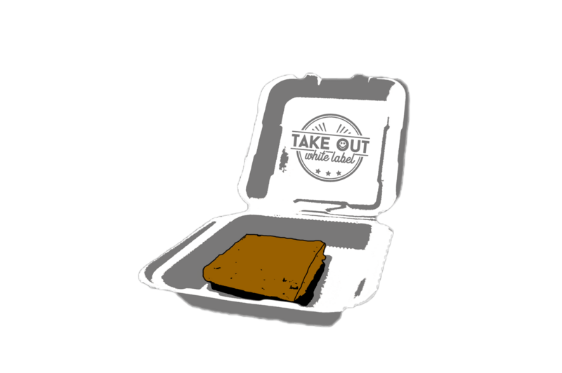 Premium Take Out Foam Box Stickers