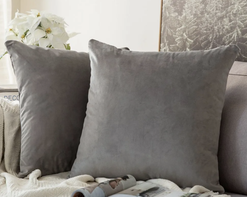 18x18 Plush Velvet Throw Pillows (Cover only) 18x18 Plush Velvet Throw Pillows (Cover only)
