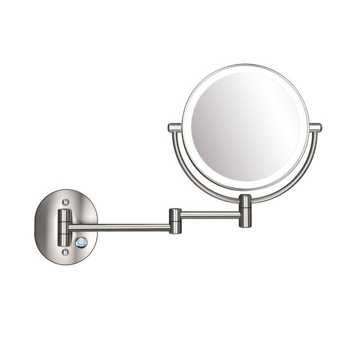 8&quot; Mounted Make Up Mirror Light 1x/10x