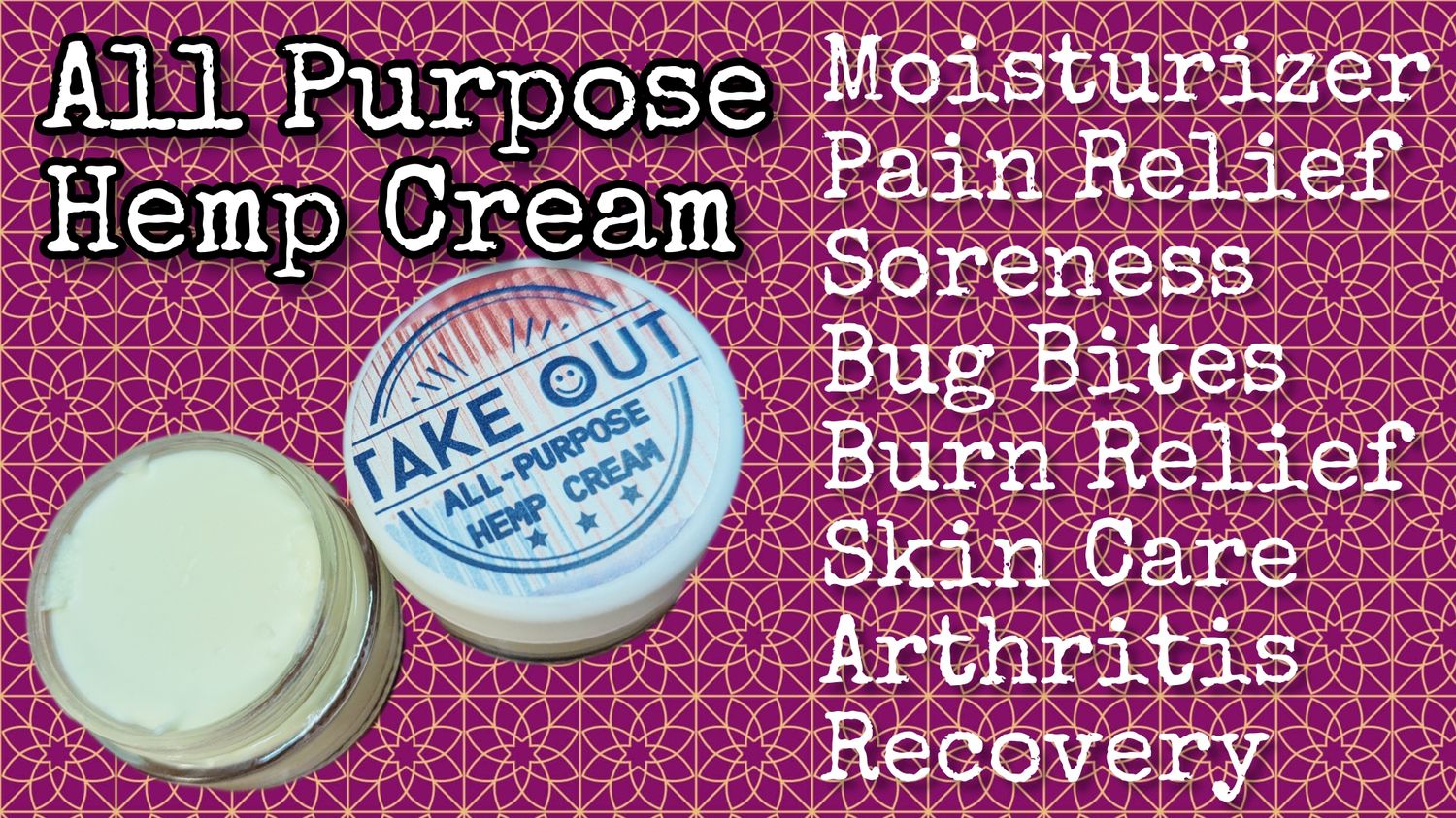 All Purpose Hemp Cream 30ml