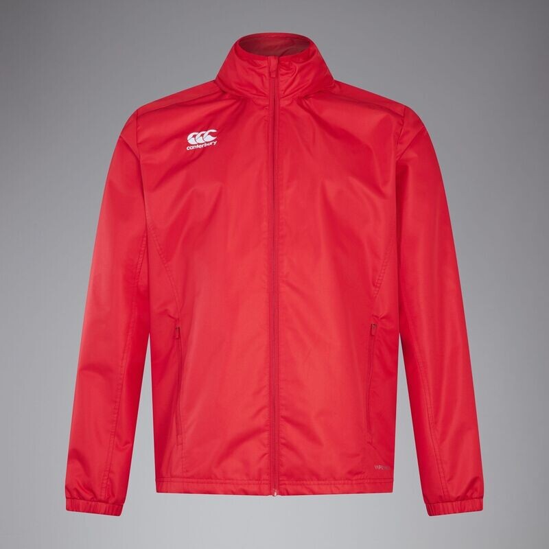 Canterbury Club Vaposhield Full Zip Rain Jacket Mens