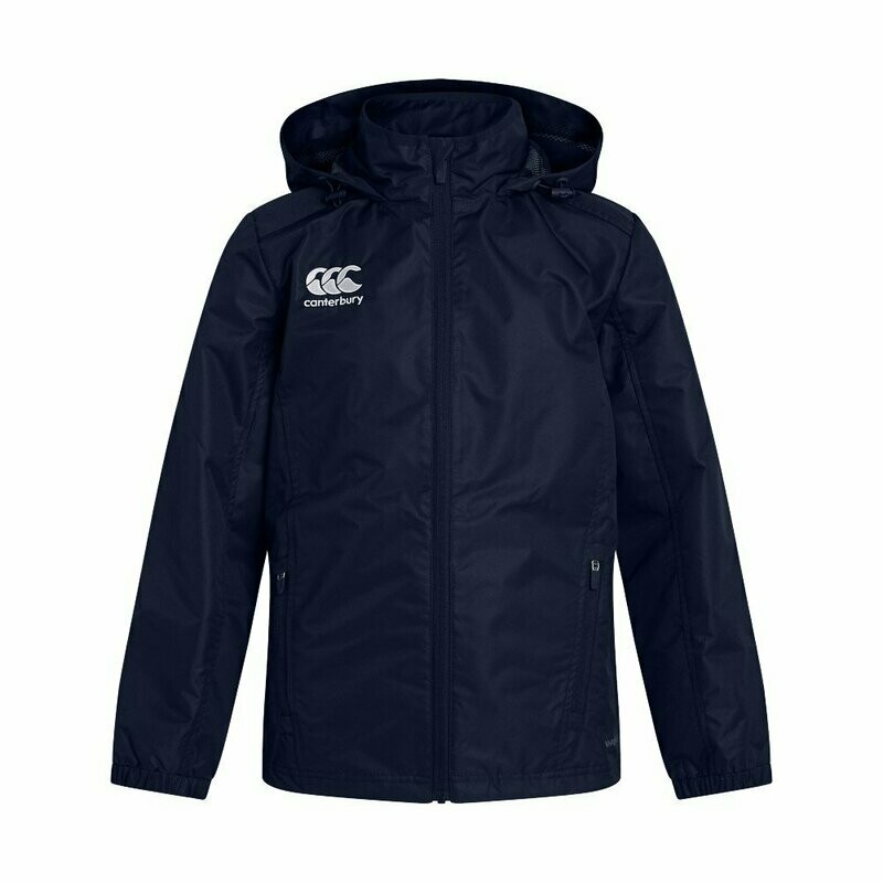 Canterbury Club Vaposhield Full Zip Rain Jacket Junior Canterbury Club Vaposhield Full Zip Rain Jacket Junior