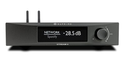 NuPrime Stream-9, Streaming-Transport mit Samplerate-Converter
