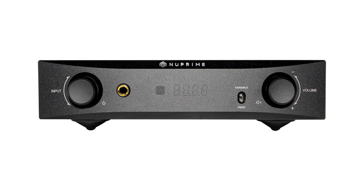 NuPrime PRA-9X, Vorstufe mit MM-Phonostufe