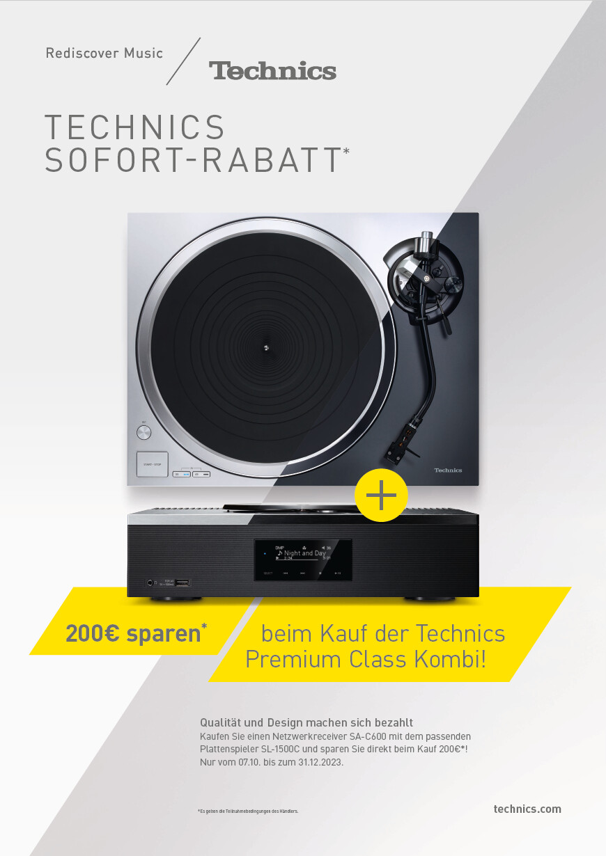 Technics Designpaket SA-C600 &amp; SL-1500C