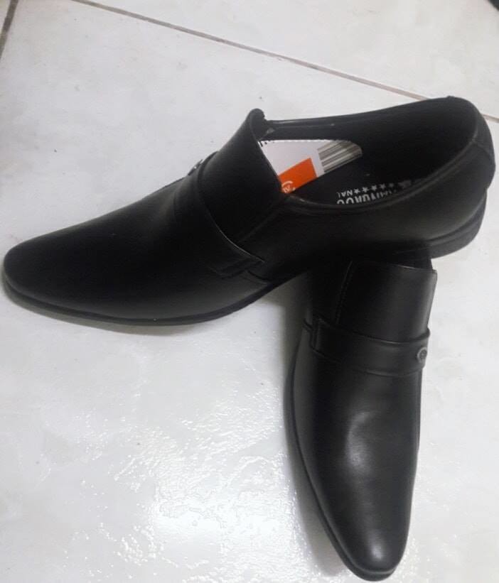 Black men shoes jh001