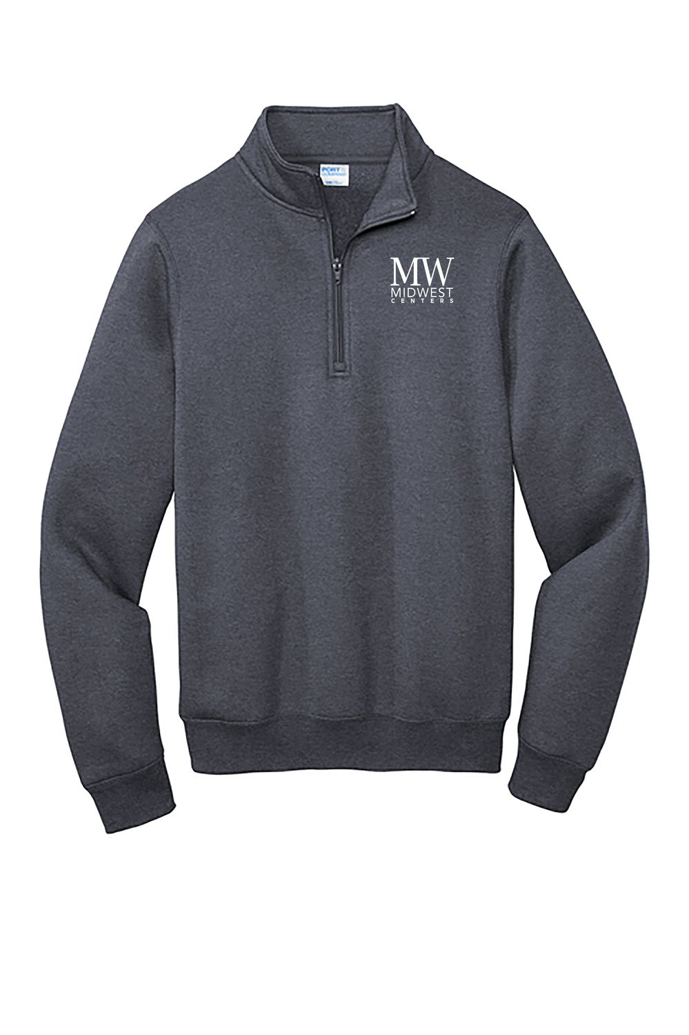 Midwest 1/4 zip Cotton/Poly Fleece