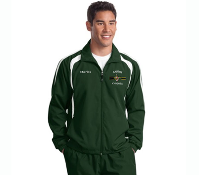 SPOR-TEK COLORBLOCK RAGLAN WARM UP SET SPOR-TEK COLORBLOCK RAGLAN WARM UP SET