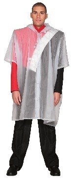 FRONT SNAP PONCHO
