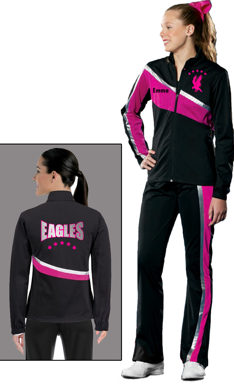 AUGUSTA LADIES AURORA WARM UP SET AUGUSTA LADIES AURORA WARM UP SET