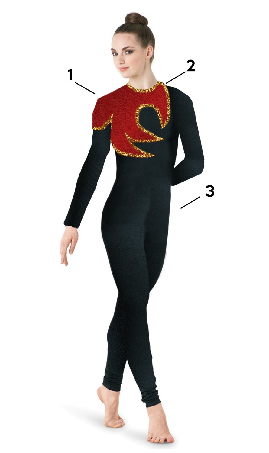 JUMPSUIT J844 #SIDE FLAME JUMPSUIT J844 #SIDE FLAME