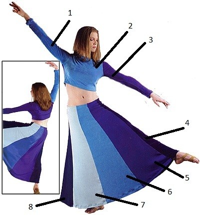 TOP/SKIRT SHADES TOP/SKIRT SHADES