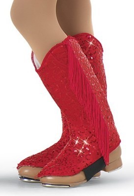 SEQUIN COWGIRL BOOT SPATS