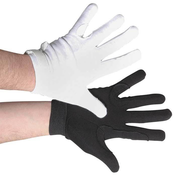 Deluxe Sure Grip Cotton Gloves with Velcro at Wrist DG