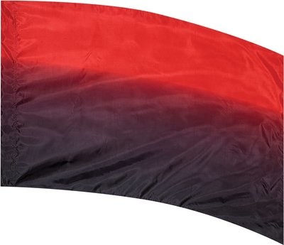 RED TO BLACK SHADED FLAG