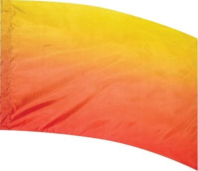 YELLOW TO ORANGE MULTI SHADED FLAG