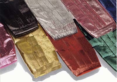 CUMMERBUND METALLIC