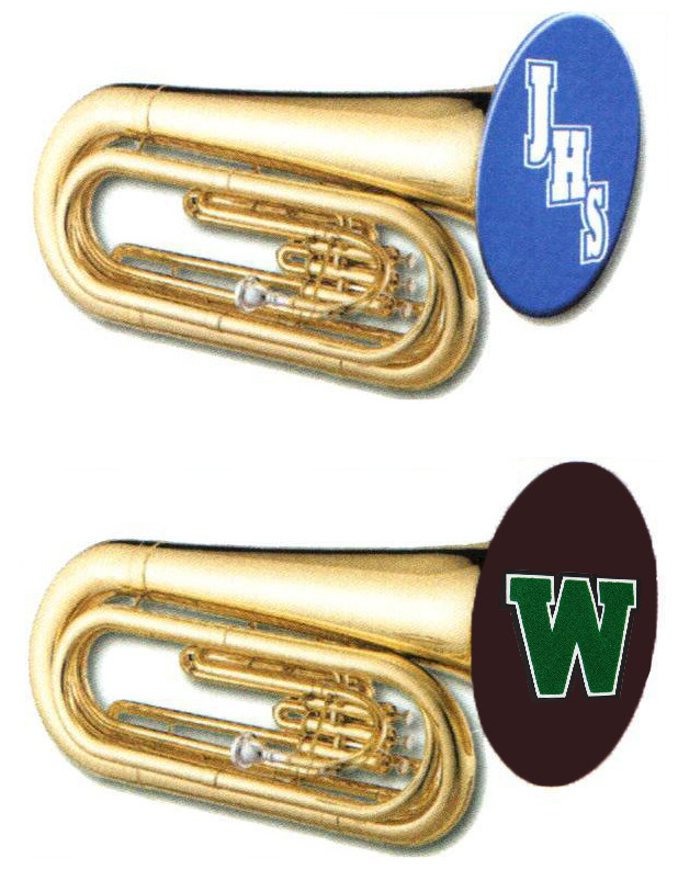 TUBA & SOUSAPHONE COVER W/ SEWN LETTERS OR EMBROIDERED LOGO Store