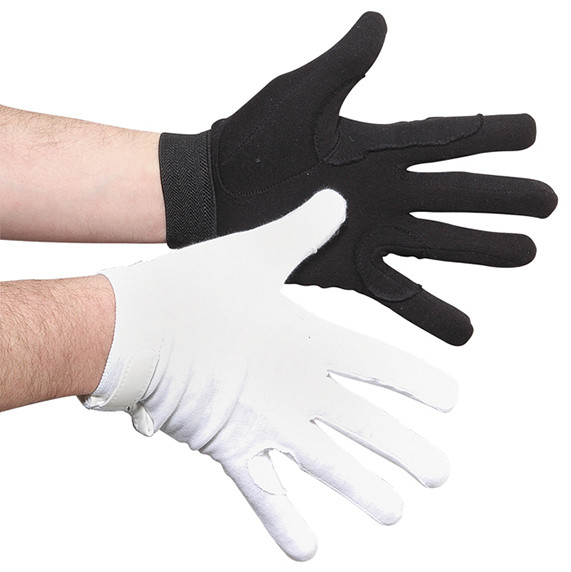 Deluxe Cotton Military Gloves with Velcro at Wrist DC