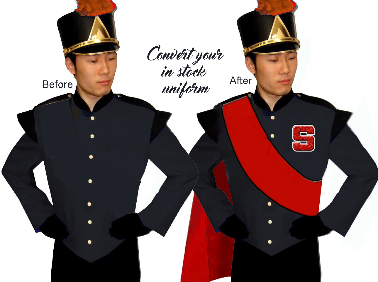 IN STOCK MARCHING BAND COAT
