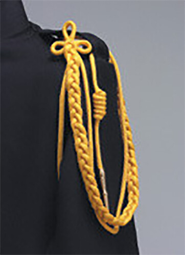 ONE COLOR MILITARY CITATION CORDS
