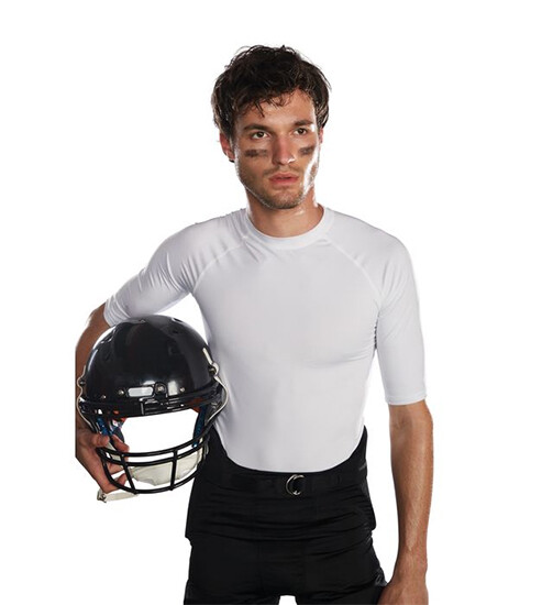 Augusta Hyperform Short Sleeve Compression Shirt ― item# 297343, Marching  Band, Color Guard, Percussion, Parade