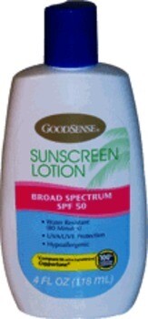 Good Sense Spf 50 Lotion 4 Oz. Case Pack 12