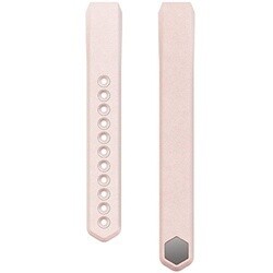 Fitbit Alta Leather Accessory Band - Blush Pink (large)