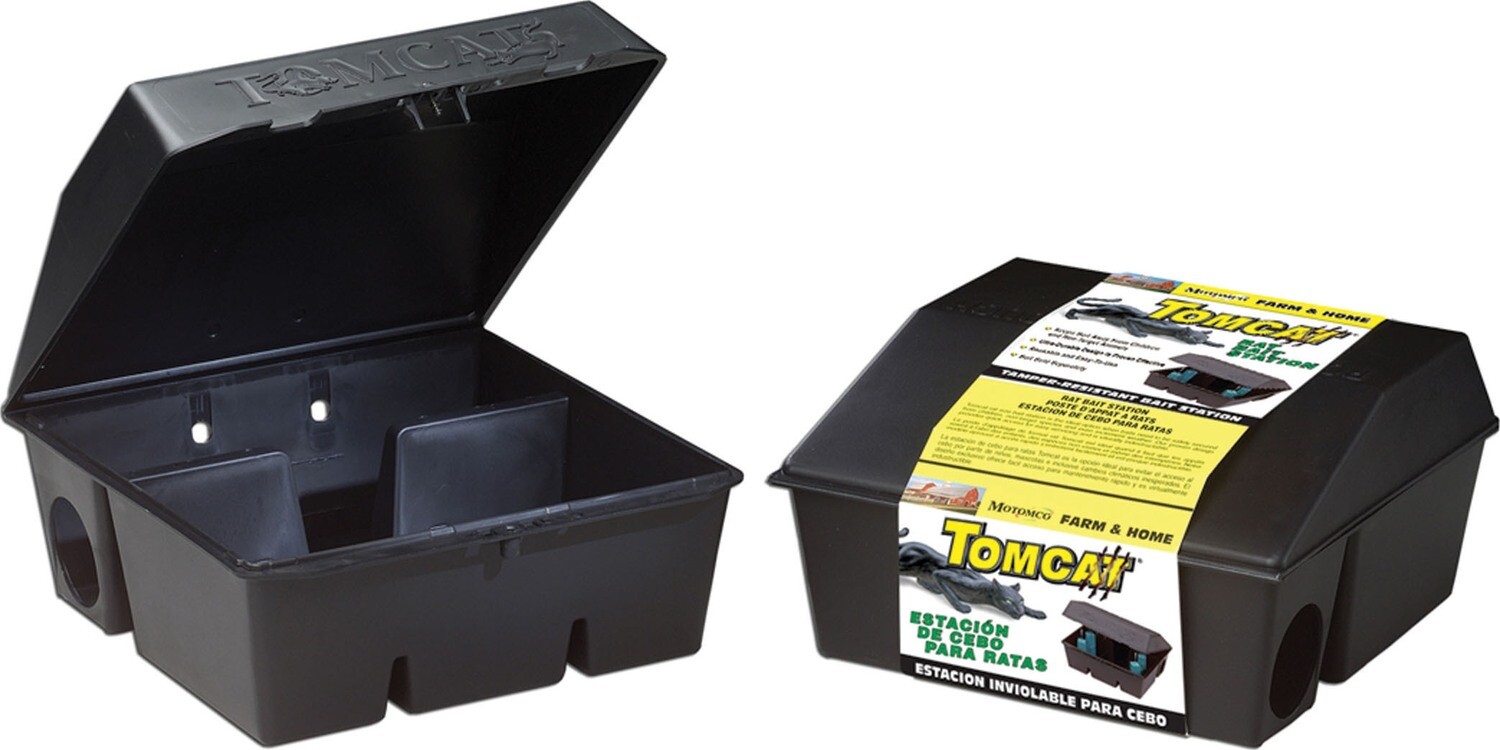 Motomco Ltd D-Tomcat Tamper-resistant Rat Bait Station