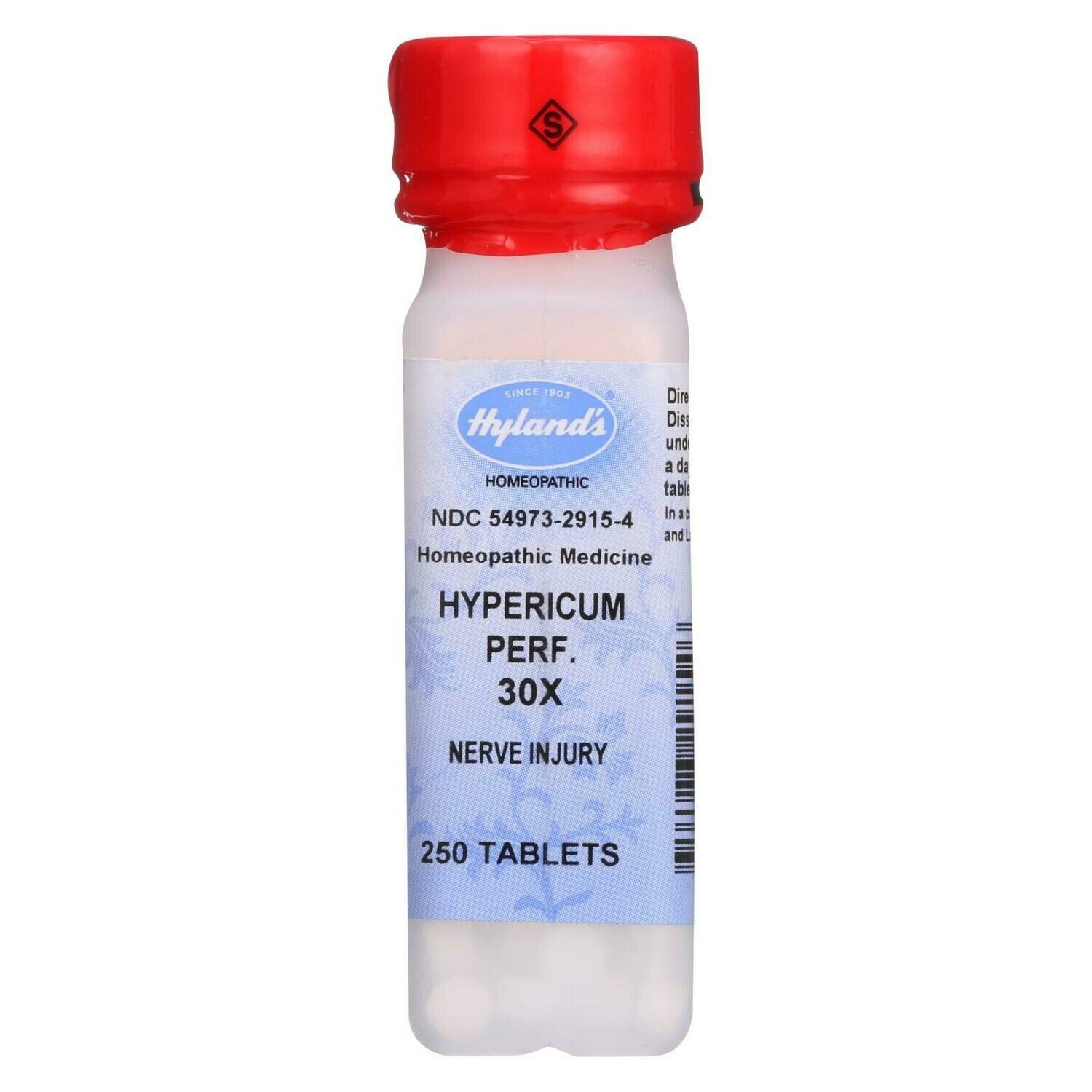 Hyland&#39;s Hypericum Perf. 30x - 250 Tablets