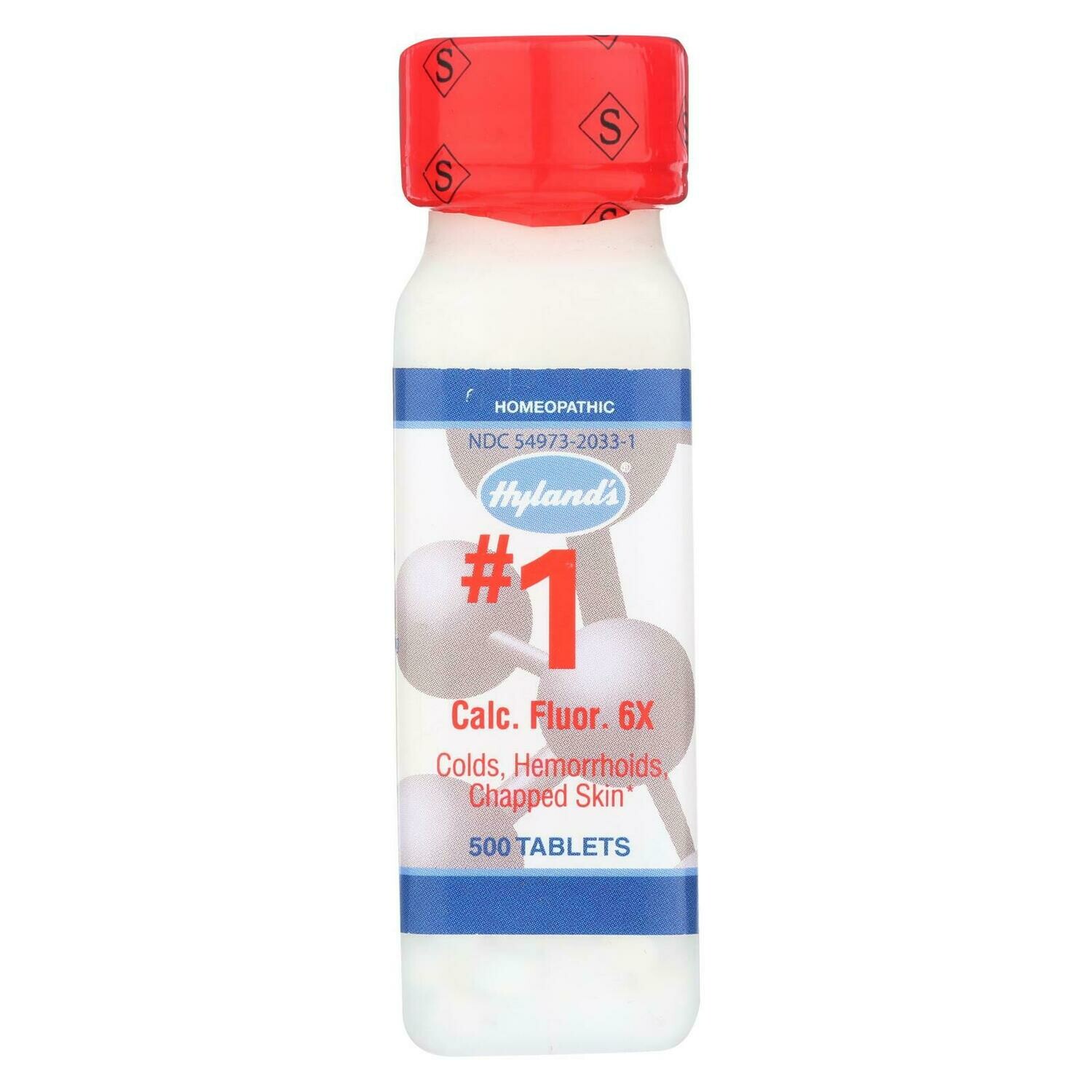 Hyland&#39;s Calcium Fluoride 6x - 1 G - 500 Tablets