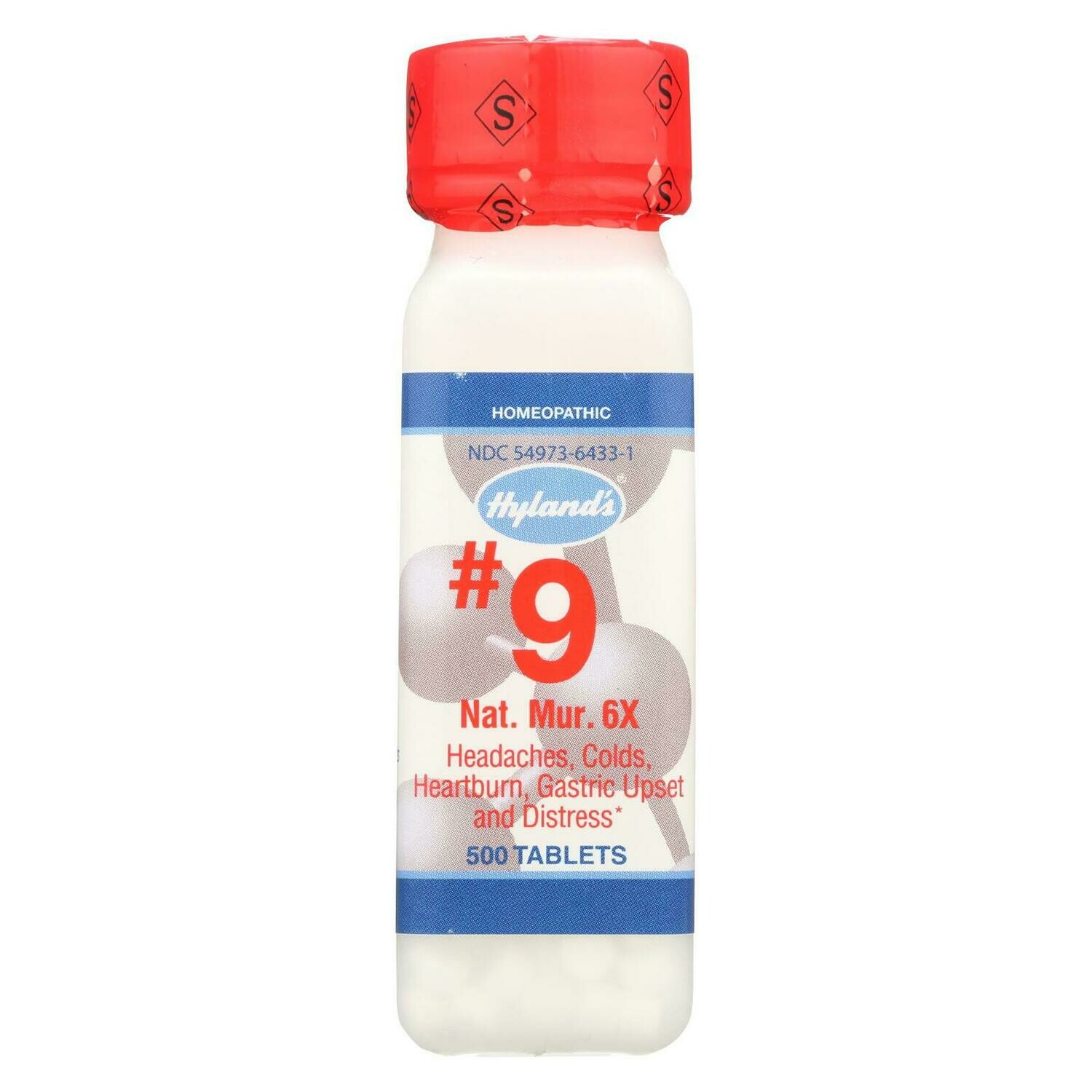 Hyland&#39;s No.9 Natrum Mur. 6x - 1 G - 500 Tablets