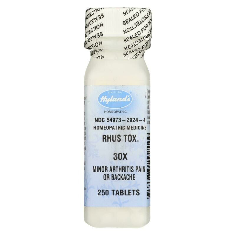 Hyland&#39;s Rhus Tox 30x - 250 Tablets