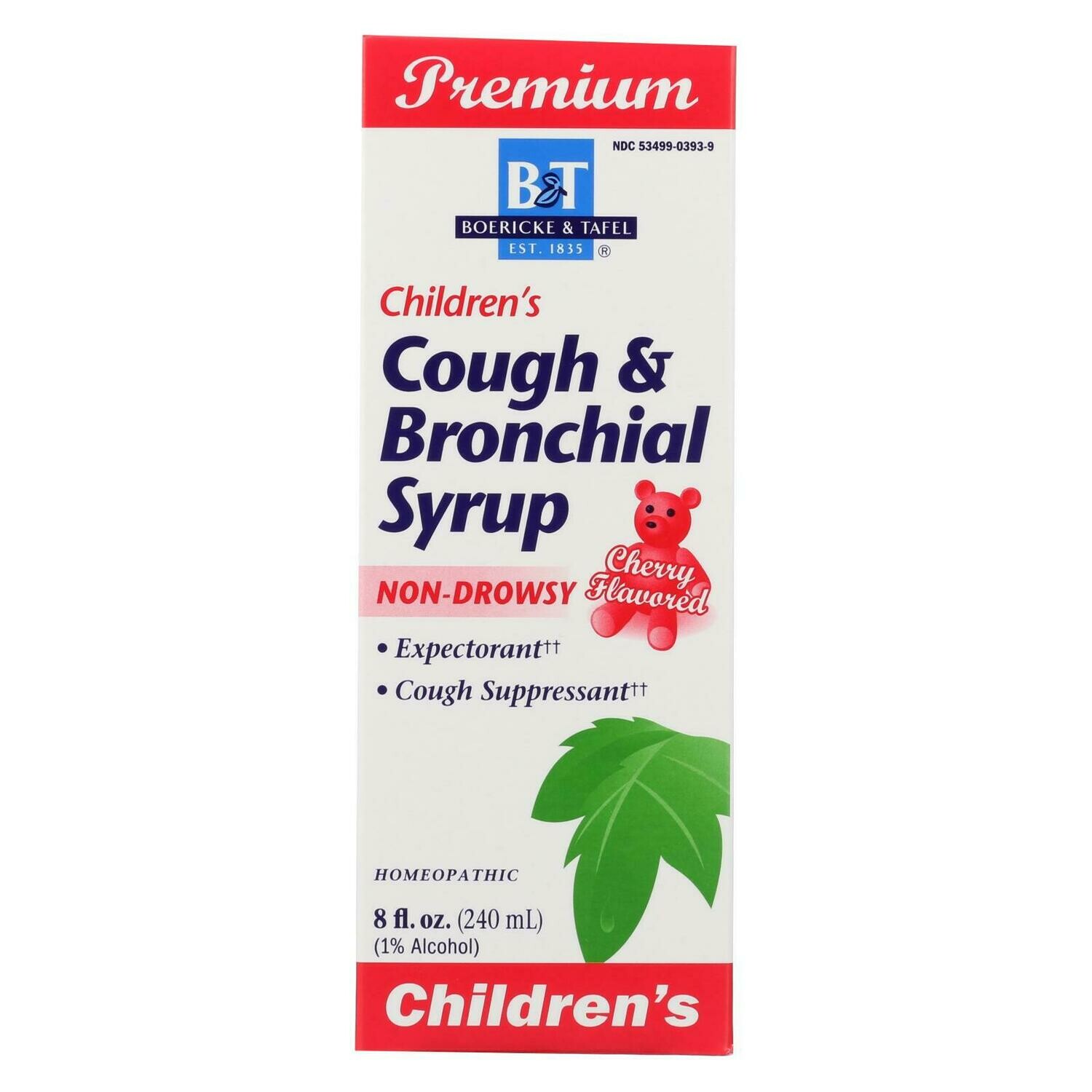 Boericke And Tafel - Children&#39;s Cough And Bronchial Syrup - 8 Fl Oz