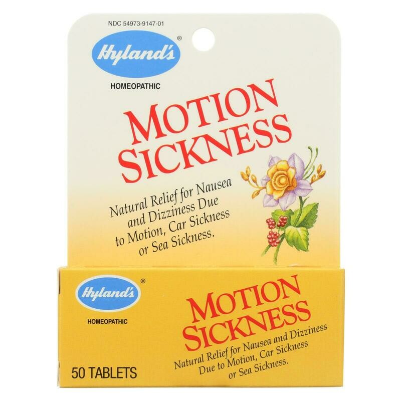 Hyland&#39;s Motion Sickness - 50 Tablets
