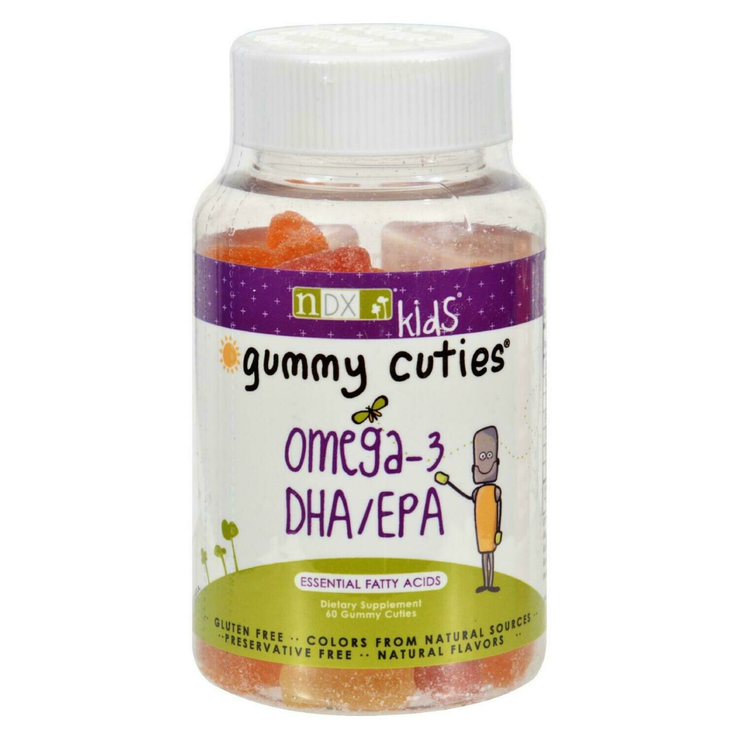 Natural Dynamix Omega 3 Dha/epa Kids Gummies - 60 Gummies