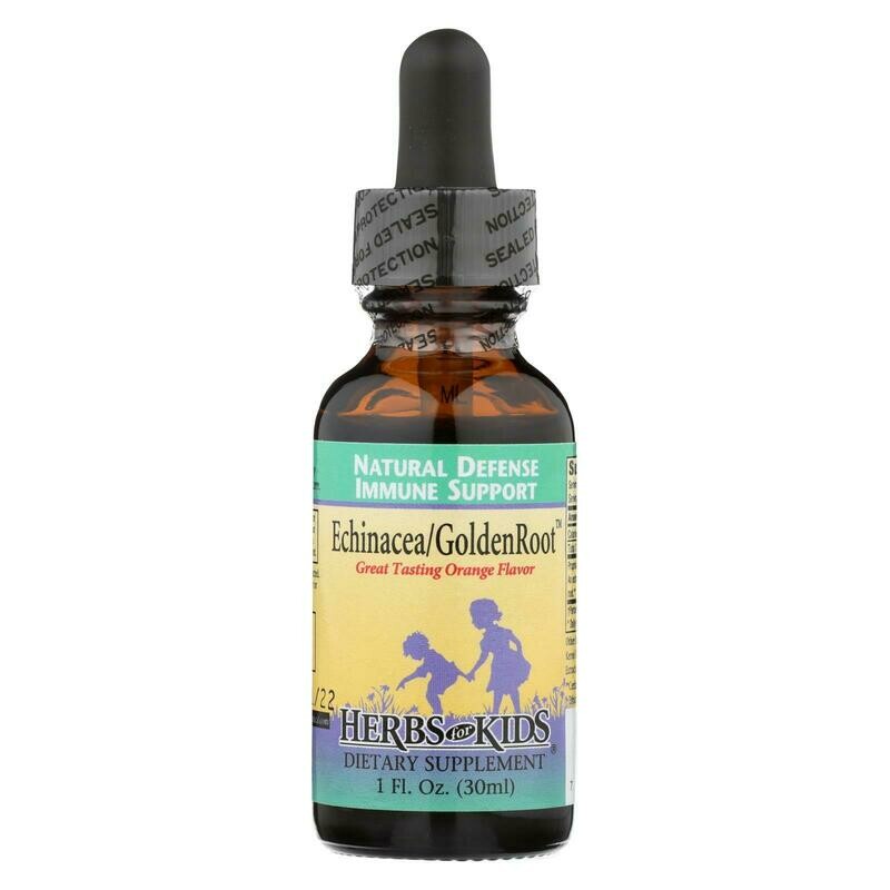 Herbs For Kids Echinacea/golden Root Orange - 1 Oz