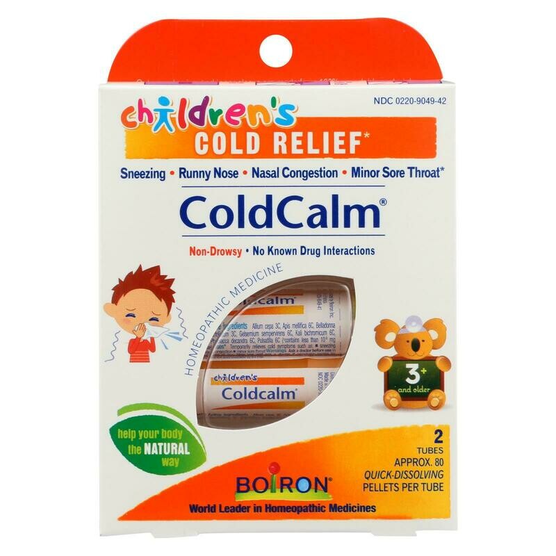 Boiron - Children&#39;s Cold Calm Pellets - 2 Doses