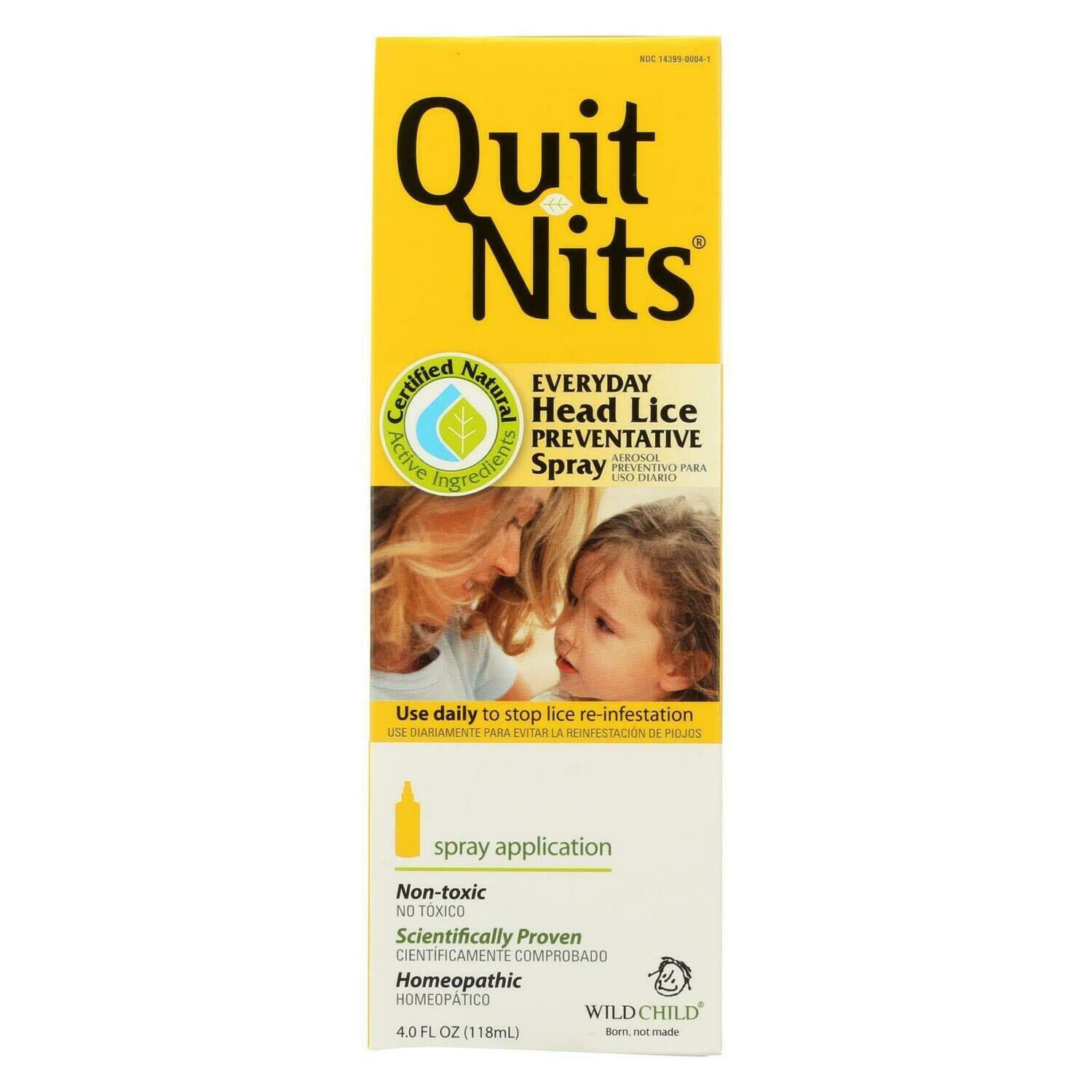 Hyland&#39;s Quit Nits Everyday Head Lice Preventative Spray - 4 Oz