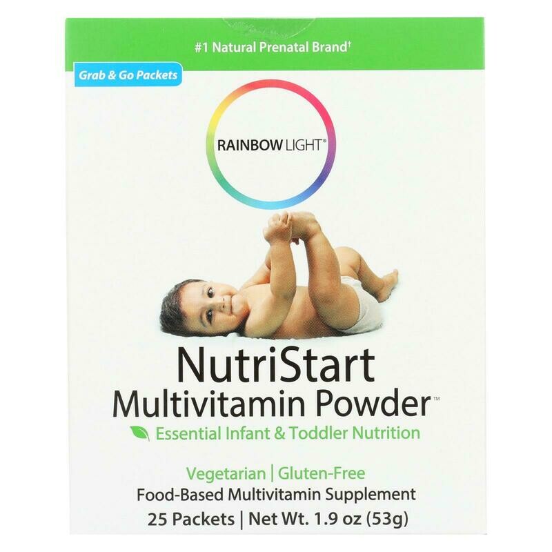 Rainbow Light Nutristart Multivitamin Powder - 25 Packets